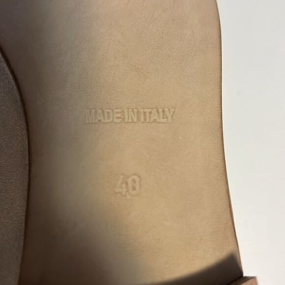 Le Chateaux Luxe gold jewel loafer made in Italy - Picture 5 of 5